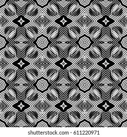 Engraving seamless pattern. The protective layer for banknotes, diplomas and certificates. Vector illustration