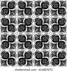 Engraving seamless pattern. The protective layer for banknotes, diplomas and certificates. Vector illustration