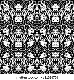 Engraving seamless pattern. The protective layer for banknotes, diplomas and certificates. Vector illustration