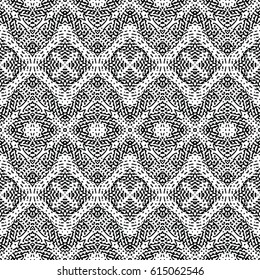 Engraving seamless pattern. The protective layer for banknotes, diplomas and certificates. Vector illustration