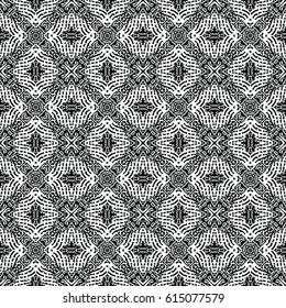 Engraving seamless pattern. The protective layer for banknotes, diplomas and certificates. Vector illustration