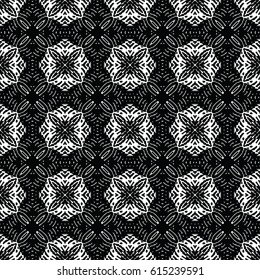Engraving seamless pattern. The protective layer for banknotes, diplomas and certificates. Vector illustration