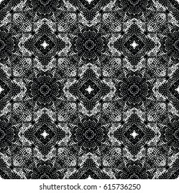 Engraving seamless pattern. The protective layer for banknotes, diplomas and certificates. Vector illustration