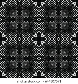 Engraving seamless pattern. The protective layer for banknotes, diplomas and certificates. Vector illustration