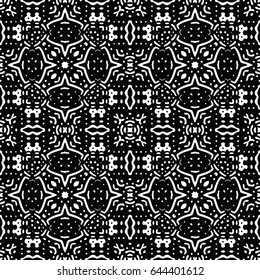 Engraving seamless pattern. The protective layer for banknotes, diplomas and certificates. Vector illustration