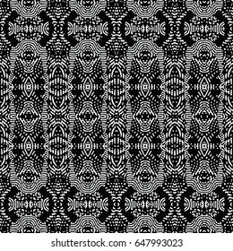 Engraving seamless pattern. The protective layer for banknotes, diplomas and certificates. Vector illustration