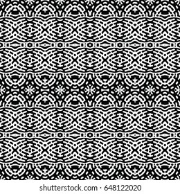 Engraving seamless pattern. The protective layer for banknotes, diplomas and certificates. Vector illustration