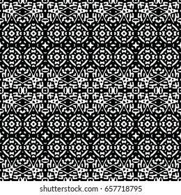 Engraving seamless pattern. The protective layer for banknotes, diplomas and certificates. Vector illustration