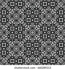 Engraving seamless pattern. The protective layer for banknotes, diplomas and certificates. Vector illustration