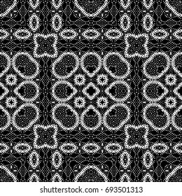 Engraving seamless pattern. The protective layer for banknotes, diplomas and certificates. Vector illustration