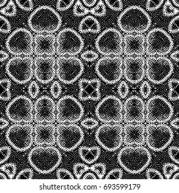 Engraving seamless pattern. The protective layer for banknotes, diplomas and certificates. Vector illustration