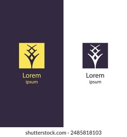 Enhance your brand with this modern, abstract logo. Ideal for any business, this high-quality vector design is fully customizable. Easily edit the colors and add your brand name.