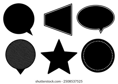 Enhance your comic designs with this versatile set of empty comic speech bubbles. Perfect for adding dialogue, thoughts, and expressions in a pop art style. Editable vector format included.
