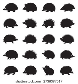 Enhance your creative projects with this high-quality hedgehog silhouette clip art. This versatile, black-and-white vector graphic is perfect for nature-themed crafts, logo designs, and DIY scrapbooking. Download this minimalist animal icon to add a professional, woodland touch to any layout.