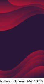 Enhance your designs with the captivating dark red abstract gradient wave background. Suitable for websites, flyers, posters, and social media posts