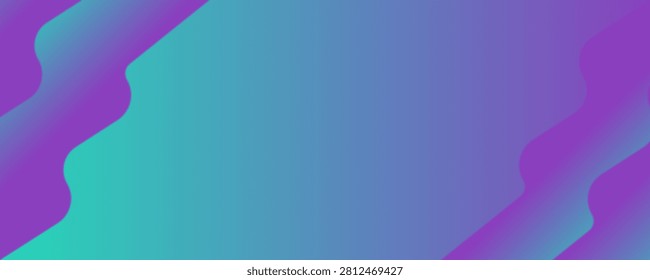 Enhance your digital project with this modern abstract gradient background. Featuring smooth, fluid waves in vibrant purple, teal, and blue, it is perfect for web design, banners, UI interfaces, and presentation layouts