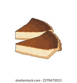 Enhance your food-related designs with our mouth-watering egg pie illustrations. perfect for adding to cookbooks, food blogs, and menus, etc.