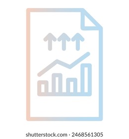 Enhance your project visuals with our Sales Outline Gradient Icon Set. This collection features clean outline icons with elegant color gradients, specifically designed for various sales-related design