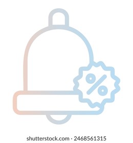 Enhance your project visuals with our Sales Outline Gradient Icon Set. This collection features clean outline icons with elegant color gradients, specifically designed for various sales-related design