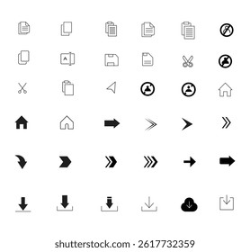 Enhance your projects with a collection of professionally designed vector icons, perfect for web design, mobile applications, social media, presentations and print materials.  Available in all formats