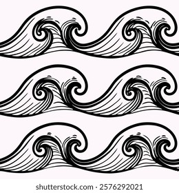 Enhance your projects with this abstract weave lines seamless pattern design. Perfect for backgrounds, wallpapers, textiles, and digital artworks, offering a stylish and modern aesthetic.