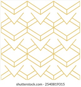 Enhance your projects with this geometric seamless pattern featuring gold lines. Perfect for luxurious backgrounds, decor, wallpapers, and digital designs with an elegant touch.