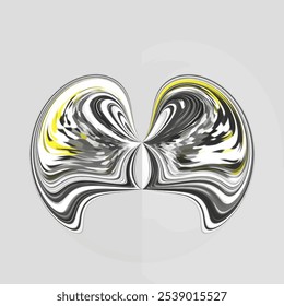 Enhance your space with this stunning butterfly background featuring symmetrical patterns, vibrant colors, and modern design.