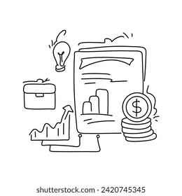 Enhance Your Web Advertising Strategy Professionally Designed Flat Illustration for Marketing Framework