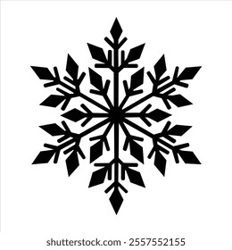 "Enhance your winter designs with this snow icon set featuring elegant snowflake vector icons. Perfect for festive themes, holiday graphics, and seasonal illustrations."