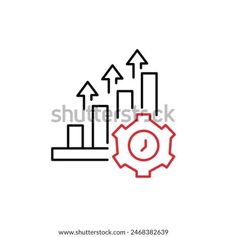 Enhanced Productivity Vector Icon Design