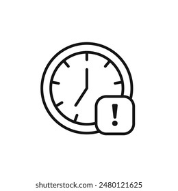 Enhanced Security Alarm Exclamation Icon for Alerts