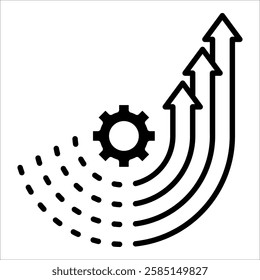 Enhancement Icon Element For Design