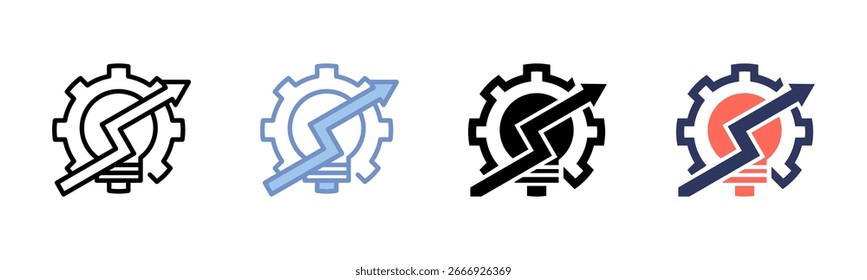 Enhancement icon sheet multiple style collection