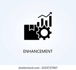 Enhancement Vector, Icon Or Logo Sign Symbol Illustration