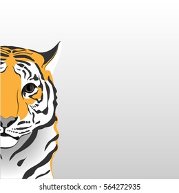 Enigmatic tiger.