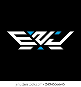 ENJ letter logo vector design, ENJ simple and modern logo. ENJ luxurious alphabet design  