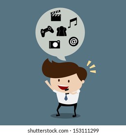 Enjoy with application on smartphone