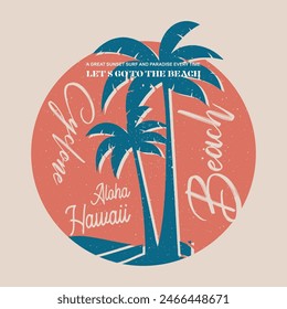 Enjoy the beach, find your soul , Aloha Hawaii beach cyclone is vector tee shirt summer artwork, tropical sunset. surf and beach. vintage beach print. tee graphic design