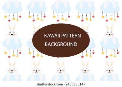 enjoy bear pattern background. can used apparel, textiles, templates and wallpaper Vector illustration