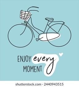 enjoy bike riding moment fashion