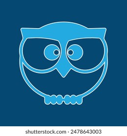 Enjoy the cuteness of this cute owl design! With big eyes, adorable expressions, and charming details, it's perfect for a variety of creative projects such as invitations, children's decorations, and 