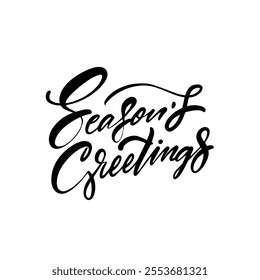 Enjoy the elegance of handwritten seasonal greetings, ideal for holiday cards and festive decorations