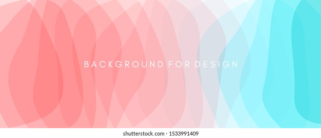 Enjoy every moment. Abstract wavy background with dynamic effect. Modern screen design for mobile app and web. 3d vector illustration for brochure, banner, flyer or presentation.