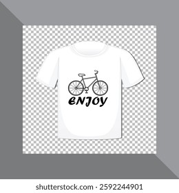 Enjoy every moment typography for print t shirt.