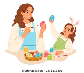 Enjoy Family Fun Coloring Easter Eggs Together for a delightful and joyous time