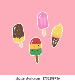 Enjoy great vibe summer cute badges