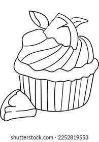 Enjoy hours of fun and relaxation with this delightful cupcake coloring book! Featuring intricate outlines of cupcakes decorated with swirls, and more, this book is perfect for both kids and adults.