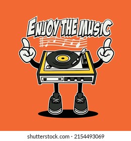 Enjoy The music funny poster