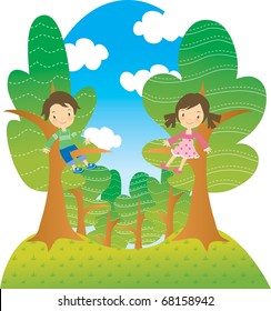 Enjoy Picnic and Happy Days