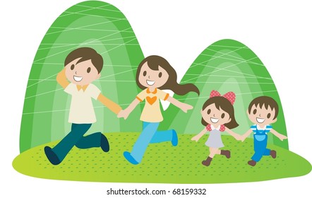 Enjoy Picnic and Happy Days